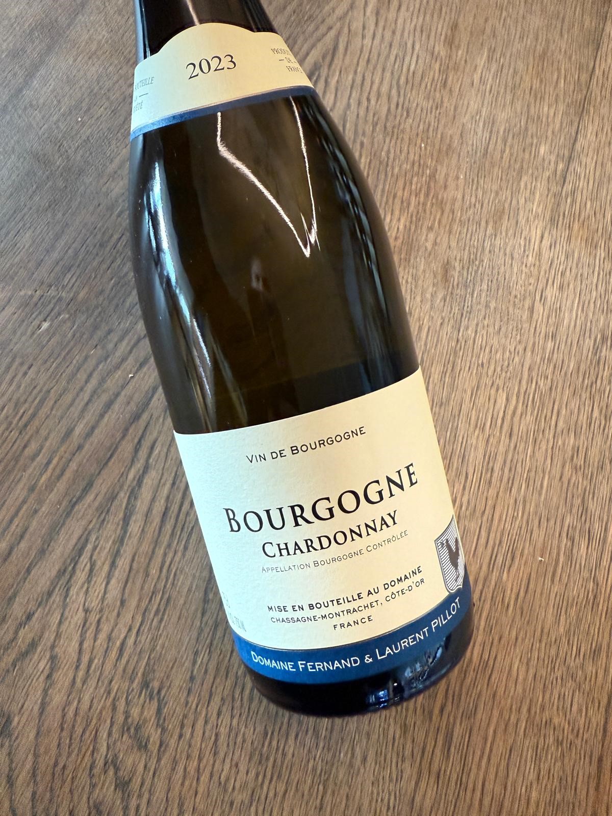 FERNAND ET LAURENT PILLOT BOURGOGNE CHARDONNAY AOC BLANC 2023